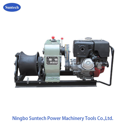 Capacity 50KN Cable Winch Puller 5 Ton Fast Speed Diesel Wire Rope Winch