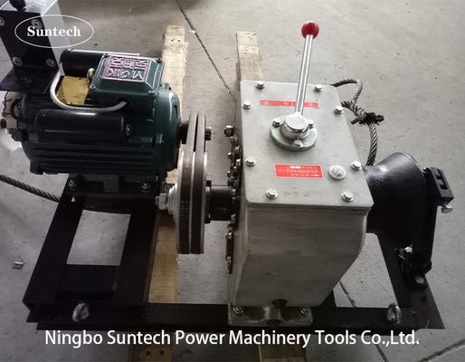 3 Tons Power Cable Winch Puller With Power Line Construction Electric Engine