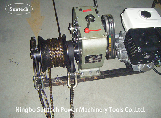 Power Line Construction Hand Winch Cable Puller / Small Wire Puller High Precision