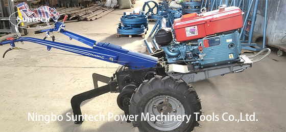 Diesel Engine Cable Powered Winch Puller 30KN With Belt Driven