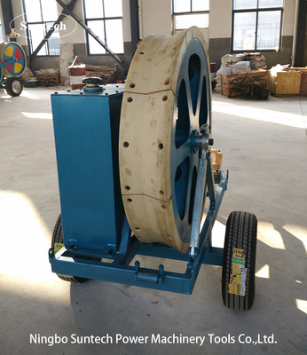 OPGW Stringing 7.5kN Hydraulic Cable Tensioner With 1100mm Tension Wheel