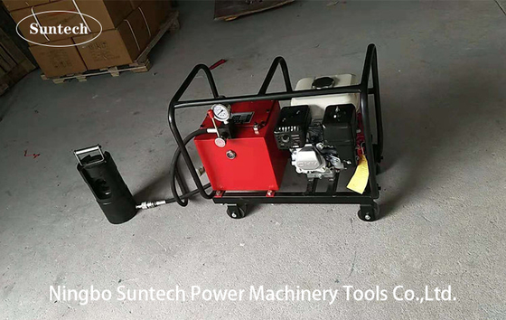 Compressor 100T Hydraulic Crimping Head With 80mpa Honda Gasoline Pump