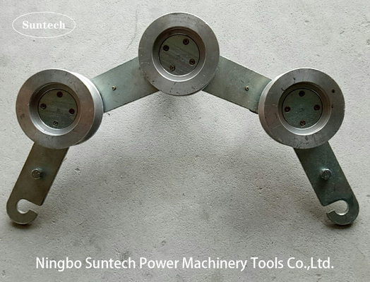 SHL75D Hook Ground Block Cable Pulling Pulley For Conductor / Steel Wire Rope