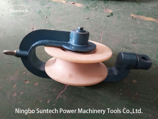 Overhead Line Round Belt Hold Down Wire Cable Pulley Stringing Block