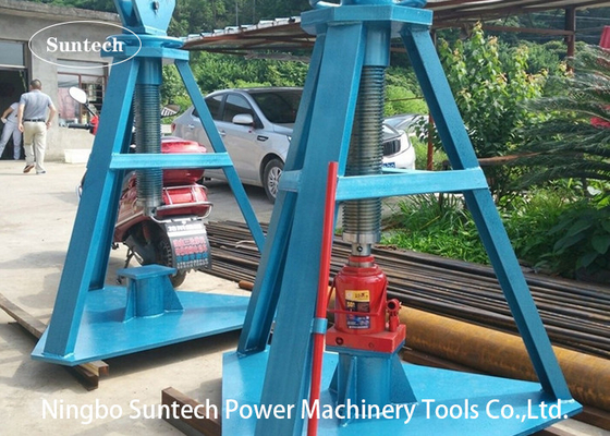Jack Support Cable Drum Heavy Load Hydraulic Column Type Cable Reel Stand