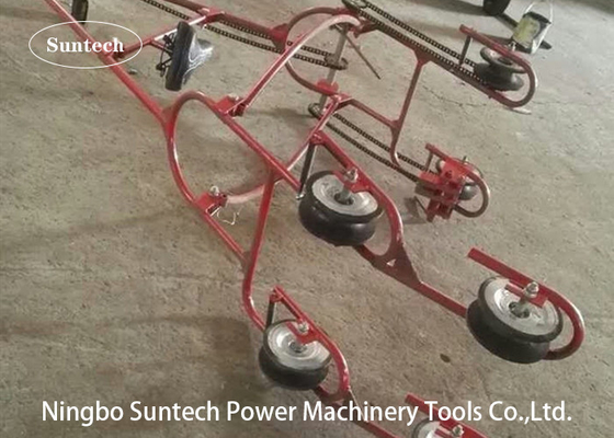 Four Bundle Conductors Overhead Line Bicycle Overhaul Vehicle Inspection Trolley