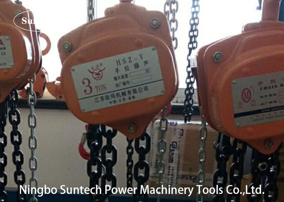 12m Manual Chain Hoist 200KN Transmission Line Stringing Tools