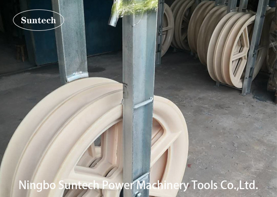 822mm MC Nylon Wire Conductor Stringing Pulley Blocks
