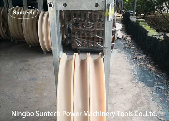 822mm MC Nylon Wire Conductor Stringing Pulley Blocks