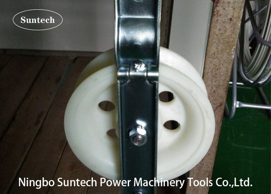 Single Sheave Cable Pulling Pulley With Hook For Stringing Cable Conductor