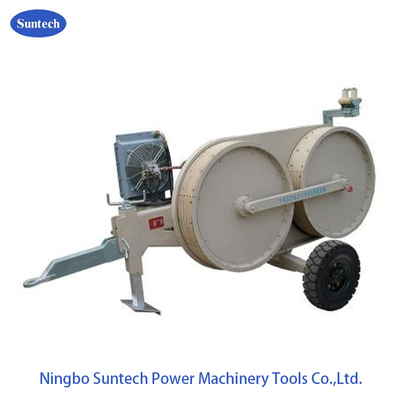 Overhead Stringing Hydraulic Puller Tensioner , 3T Power Construction Conductor Stringing Equipment