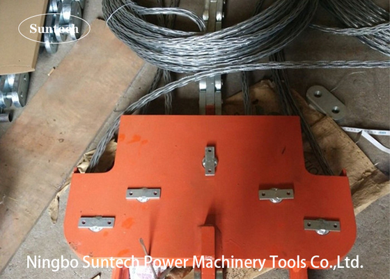Four Bundle Conductor Stringing Tools 130KN Cable Pulling Running Board