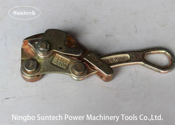 10KN Single Cam Come Along Clamp Earthwire Grip For Stranded Wire GJ25 -50