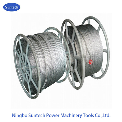 Hexagon Galvanized Cable Pulling Device Anti Twist Wire Rope Wire Rope With 6 Squares