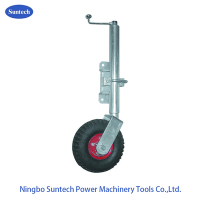 ISO 500lbs Marine Bolt On Swivel Trailer Jack With Pneumatic Wheel