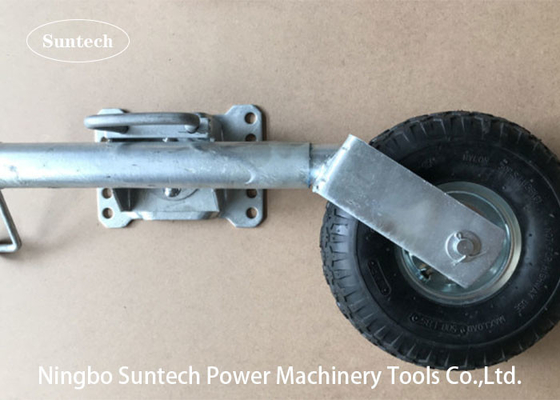 Galvanised 500lbs Marine Swivel Trailer Jack With Pneumatic Wheel