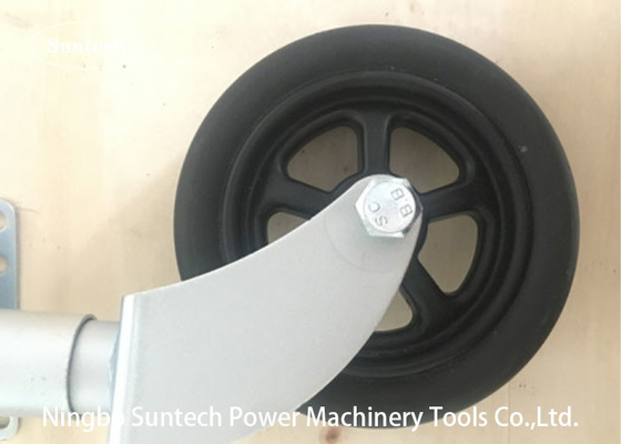 8" Single Wheel 1500 Lb Trailer Jack 10" Travel With Side Handle