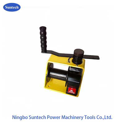 Hand Lifting Worm Gear Winch 250kg 500kg 1000kg With Pressed Steel Structure