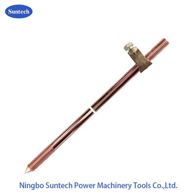 M16 Copper Clad Steel Earth Rod For Power Line