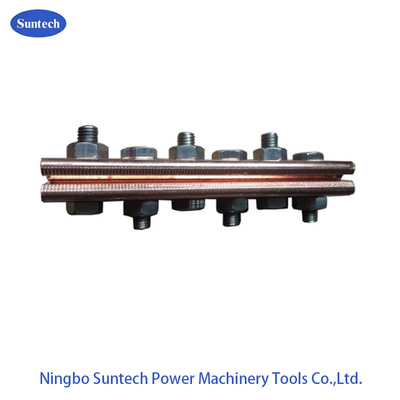 Tinned Copper Cable Lug Clamps For Trolley Line