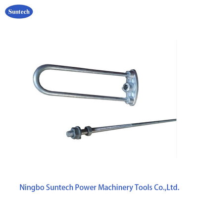 Transmission Line Tower Galvanized Steel Adjustable Stay Rod M24 M20 M16 M12