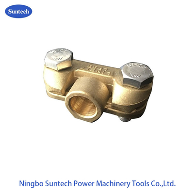 Ball Blast Trolley Line Brass Wire Bracket Clamp For Transmission Tower