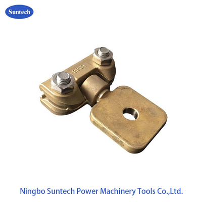 Ball Blast Trolley Line Brass Wire Bracket Clamp For Transmission Tower