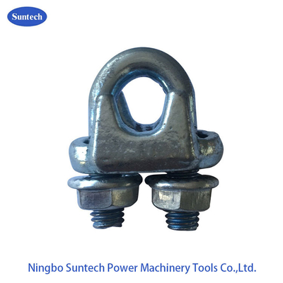 Power Line Carbon Steel Preformed Adjustable Wire Rope Clip Clamp ISO9001