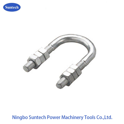 Power Line M6 M8 M10 M12 M16 M20 M24 Carbon Steel U Bolt With Washer And Nut