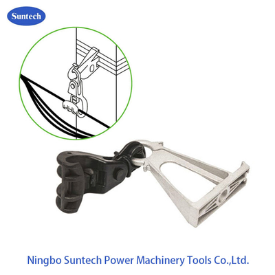 Tower Erection Aluminum Alloy Wall Mount Anchor Bracket For ABC Cable