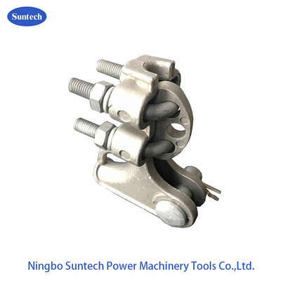 Aluminium Alloy Electric Cable Clamps For 35KV Overhead Power Line