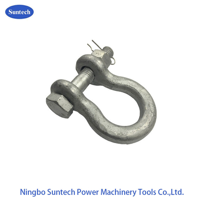 HDG Spacer Clamp For 33KV Transmission Line Post Insulator