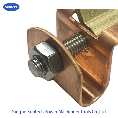 ISO9001 Ball Blasted Power Trolley Line Copper Shelf Brackets