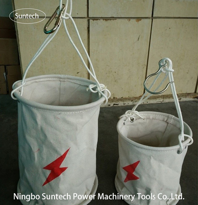 Stringing Aerial Cable Cylindrical Canvas Tool Bag
