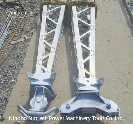 Aluminum Alloy Electrical Gin Pole Tower Erection Tools