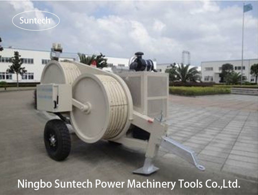 Hydraulic Cable Tensioner 70KN Overhead Transmission conductor stringing equipment