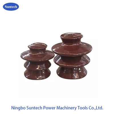 Power Line Electrical Porcelain Pin Insulator High Voltage 24KV