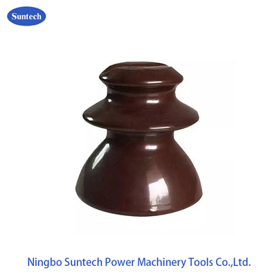 Power Line Electrical Porcelain Pin Insulator High Voltage 24KV