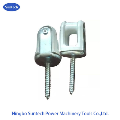 Transmission Line Screw Electrical Ceramic Insulators Low Voltage