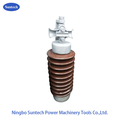 Vertical Type Ceramic Post Insulator Dry State With Stud M20
