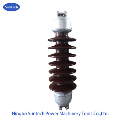 Long Rod Transmission Line Insulator Electrical Porcelain Insulator 70KN