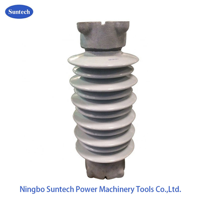 Electrical Post Ceramic Insulators Outdoor Anti Pollution Top M16 Flange