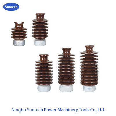33kv Electrical Transmission Line Post Insulator Porcelain Material