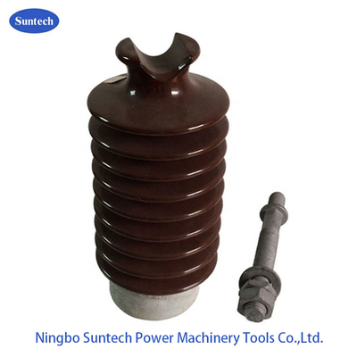 33kv Electrical Transmission Line Post Insulator Porcelain Material