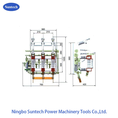 IEC 60420 10KV High Voltage Vacuum Load Break Switch