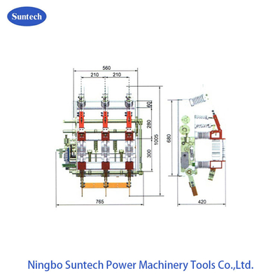 IEC 60420 10KV High Voltage Vacuum Load Break Switch