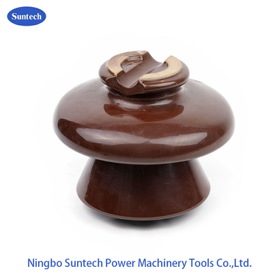 Anti Aging 4KN 11KV Porcelain High Tension Insulator