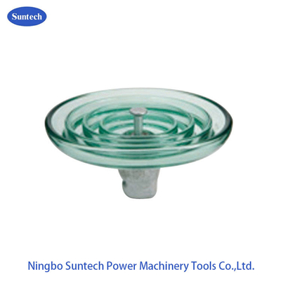 Anti Pollution 70kN 140kV High Voltage Glass Insulator