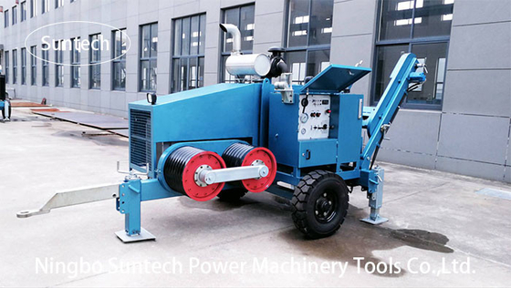 SA-YQ90 Hydraulic Puller For Overhead Transmission Line Cable Stringing Maintenance