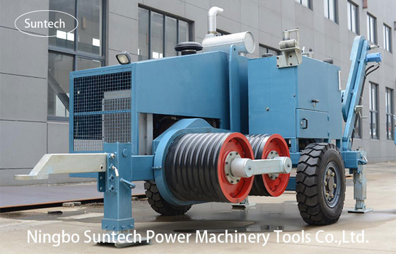 SA-YQ90 Hydraulic Puller For Overhead Transmission Line Cable Stringing Maintenance